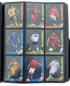 FOOTBALL CARDS: one binder of various Topps, Panini and Magic Box football cards