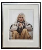 MARILYN MONROE: 'Warming Up' Limited edition Washington Green [Edward Weston Collection] giclee on