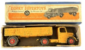 A boxed Dinky Super Toys 521 Bedford Articulated Lorry