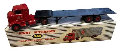 A boxed Dinky 948 tractor-Trailer McLean [lacking shipping container]