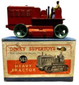 A boxed Dinky Supertoys 563 Heavy Tractor