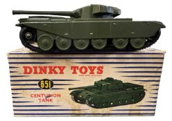 A boxed Dinky Toys 651 Centurion Tank
