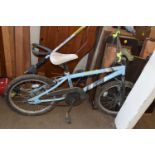 A boys BMX bike