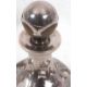 A Lalique, France Nina Ricci mini perfume bottle of wrythen turned form with a glass dove stopper, - Image 3 of 3