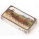 A Victorian silver and enamel vester case of rectangular form, featuring a detailed enamel scene - Image 7 of 8