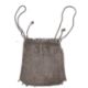 A ladies vintage white metal chain mail and beaded purse, 150gms - Image 1 of 4