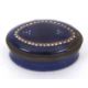 Mixed Lot: A Georgian enamel Bilston patch box, circa 1780 of oval form, the cover with dark blue - Image 12 of 16