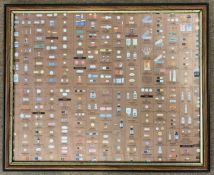 Damien Hirst (British, contemporary) Original pharmacy wallpaper panel in gold from his London