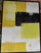Modern Abstract indistinctly signed.