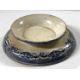 A mid 19th Century Staffordshire pottery dish with Willow pattern, 26cm diameter - Image 4 of 4