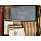 A 19th Century mahogany book trough of rectangular form with carry handles to each side, 51cm wide - Image 6 of 8