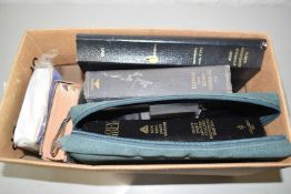 Group of Bibles and religious texts
