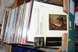 Box of assorted records mainly classical