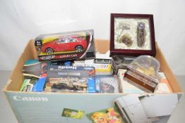 Quantity of boxed toy cars, models and other items