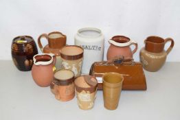 Quantity of stone ware pottery
