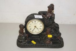 A resin moulded clock