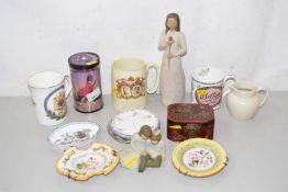 Assorted ceramics and figurines
