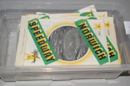 Quantity of Norwich Speedway programs
