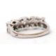 An 18ct diamond ring, set with round brilliant cut diamonds, total estimated approx. 0.36cts, with - Image 4 of 8