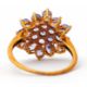 A 9ct tanzanite cluster ring, the cluster formed of round, oval and pear shape tanzanites, with - Image 7 of 7