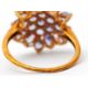 A 9ct tanzanite cluster ring, the cluster formed of round, oval and pear shape tanzanites, with - Image 5 of 7