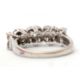 An 18ct diamond ring, set with round brilliant cut diamonds, total estimated approx. 0.36cts, with - Image 8 of 8