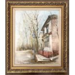Ben Maile (1922-2017), 'Residence in Virginia', oil on canvas, signed, 44x55cm, framed