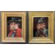 Attributed to Werner Dorfl (German, 20th century), Pair of half bust portraits of pipe smoking - Image 1 of 2