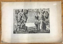 Rossini Luigi (1790-1857). 'I Sette Colli Di Roma Con Le Altre Parti Roma Anticae Moderna (The Seven
