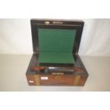 19th century brass bound writing slope