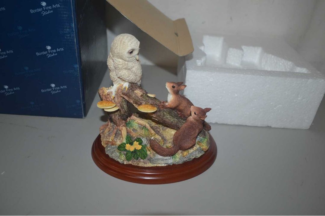 Border Fine Arts model from the Country Character Collections entitled 'Curiosity'