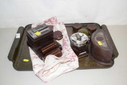 Mixed Lot: Various Bakelite items and a similar serving tray