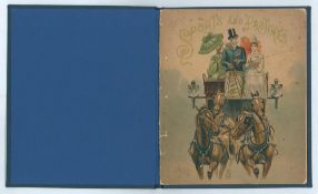 ‘Sports and Pastimes’. Verses by Robert Overton. ‘Designed in England. Printed in Germany’ c.1900.