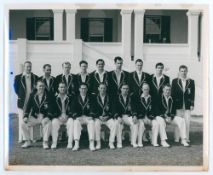 England team photographs 1953/54 and 1967. Two official press photographs, including one of the M.