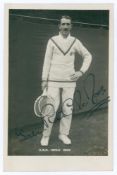 Gordon Rhind Oak Crole-Rees. 1930s. Sepia real photograph postcard of Crole-Rees standing full