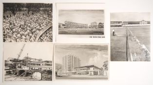 Lord’s early 1960s. Five original mono press photographs of Lord’s. Subjects are large crowds in the