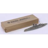 Wiking Models 1/1250 battleship model housed in a card-labelled box