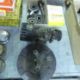 Sundry car parts to include a Lucas B90 alternator, gearbox components, inner tube, spark plugs etc - Image 1 of 2