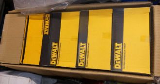 Five boxes of Dewalt P3X 8.6 x 20mm collated pins