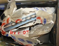 A box of large and heavy duty drill bits