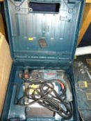 A Bosch Professional GBH 2-21 electric hand drill and carry case