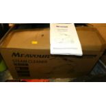 A MFavour CB-07A steam cleaner in original box