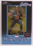 Diamond Select Toys Gallery Diorama of Marvel Ironfist PVC diorama as seen on TV, housed in a