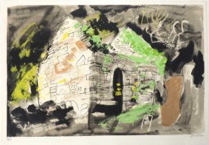 § John Piper CH (British, 1903-1992) - Kirkmaiden (1975), screenprint in colours on Vélin Arches