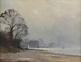 Marcus Ford (British, 1914-1989) - Estury, oil on canvas, signed 'MARCUS FORD' lower left, 35.5 x