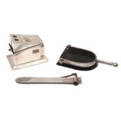 THREE SILVER ITEMS OF INTEREST.