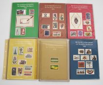 BRD 1974-1979. Sonderpostwertzeichen der BRD, 6 Jahrgänge, komplett postfrisch.