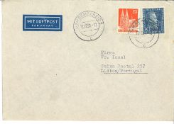 BRD 1951, Luftpostbeleg.