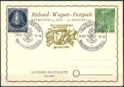 Berlin 1951/52, Sonderpostkarte.