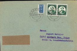 Baden Französische Zone 1949, MiNr. 53 gestempelt als Mef.